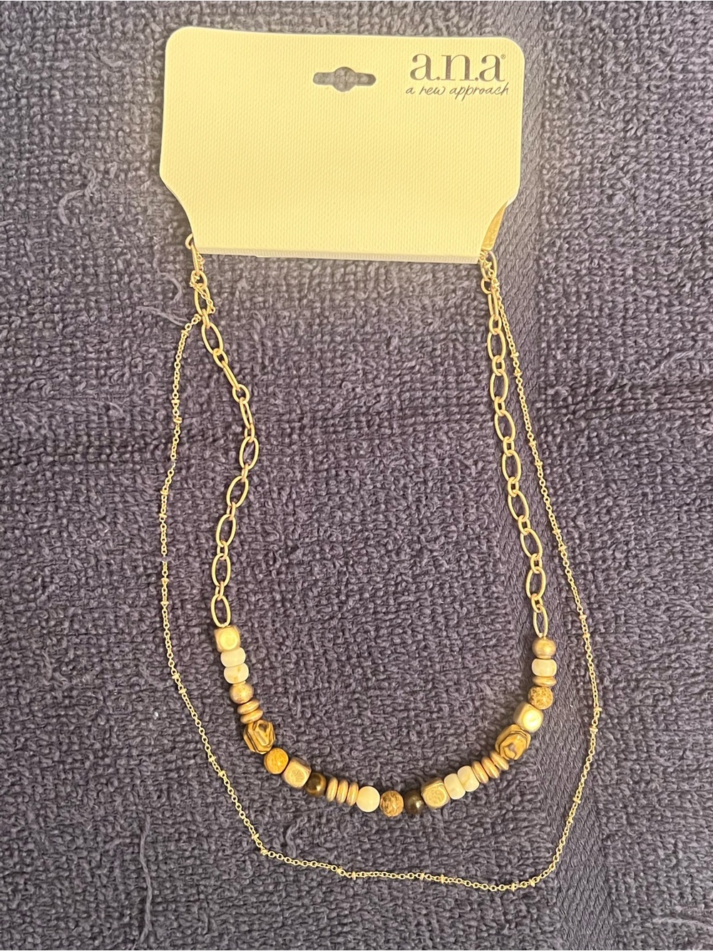 A.N.A. Double Stranded Necklace